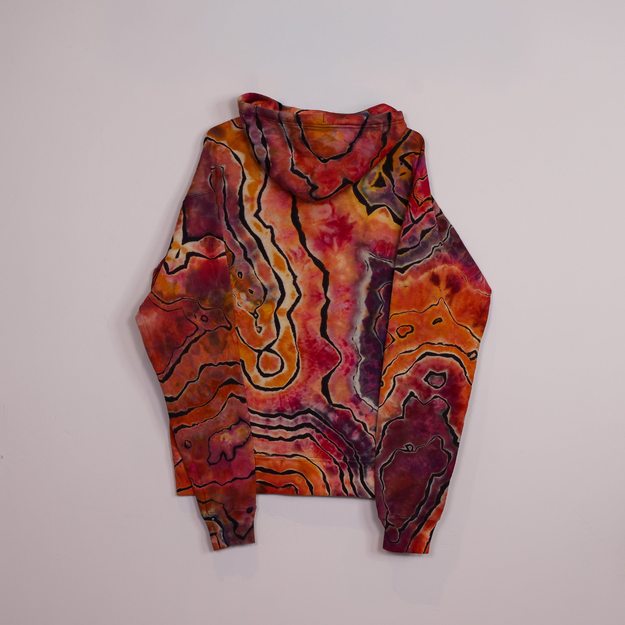 4/20 AFTER THE SNOWFALL - Ride Me Dyes Hoodie (M)