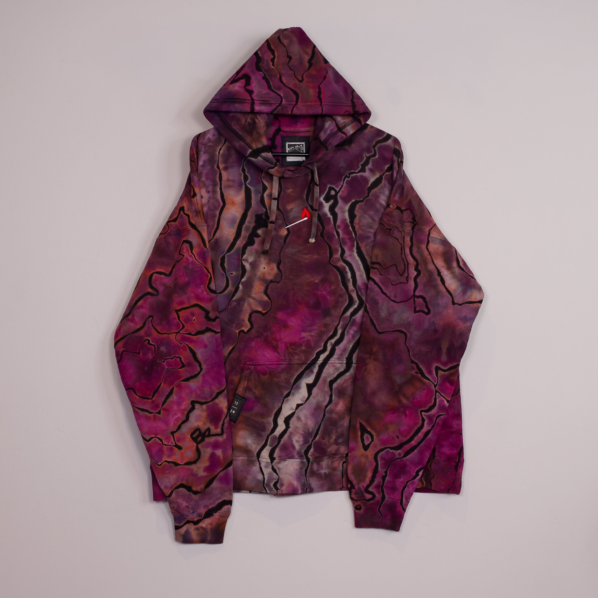 12/20 PURPLE PALACE - Ride Me Dyes Hoodie (XL)
