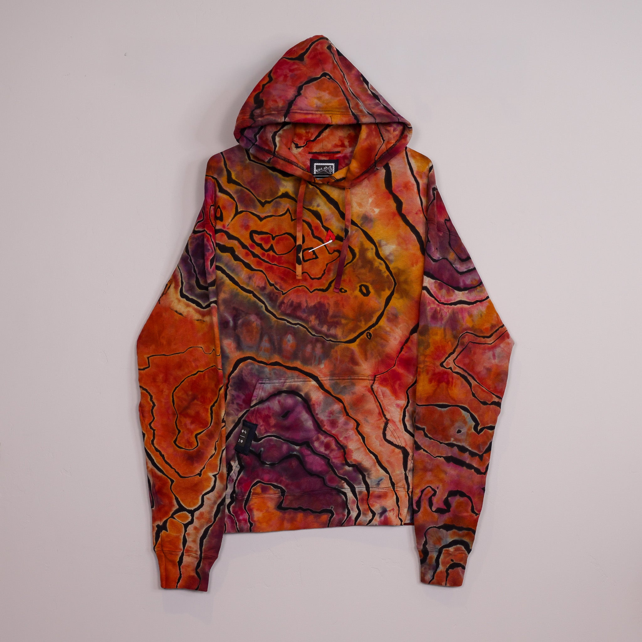 4/20 AFTER THE SNOWFALL - Ride Me Dyes Hoodie (M)