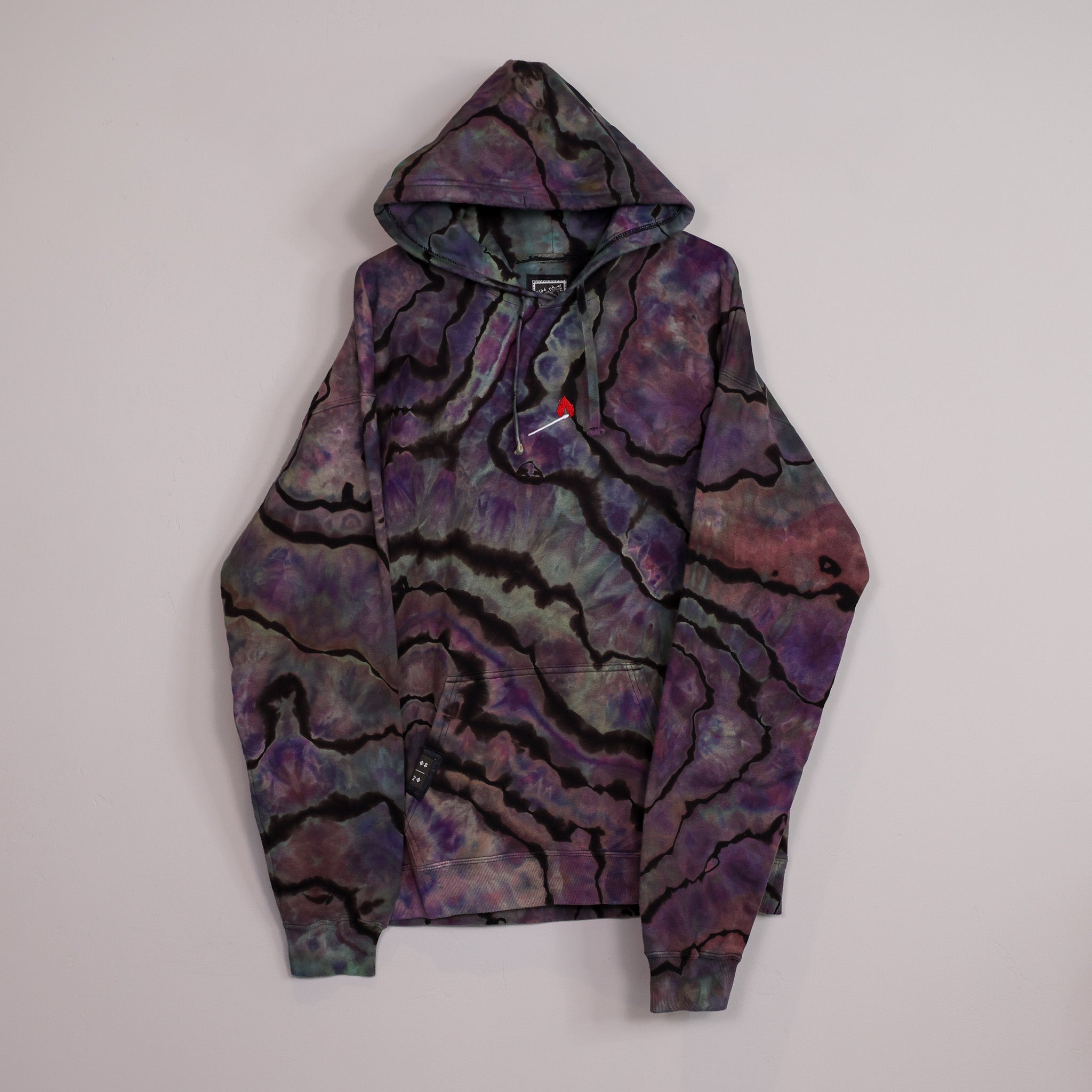 8/20 NORTHERN LIGHTS - Ride Me Dyes Hoodie (L)