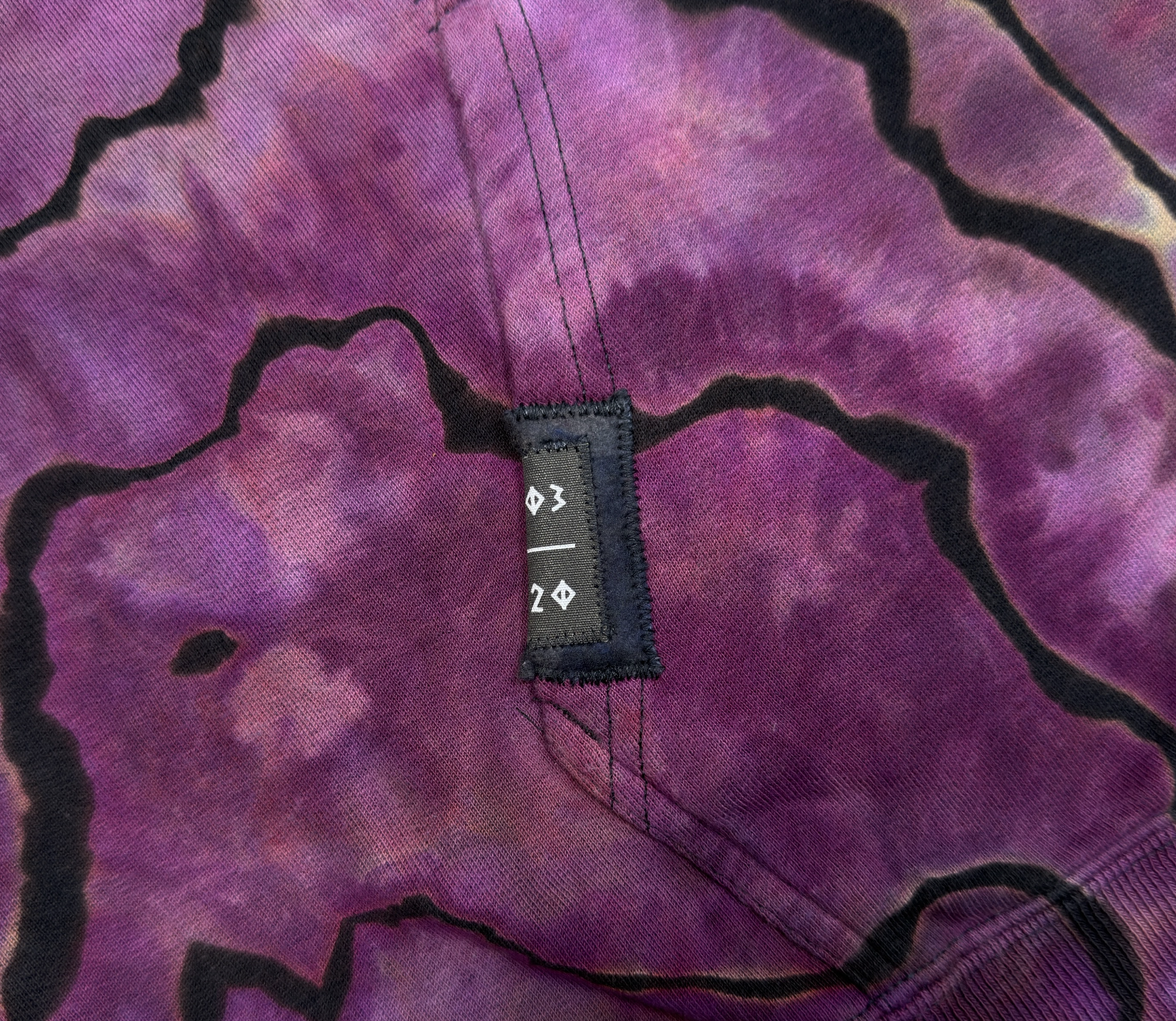 3/20 PURPLE PALACE - Ride Me Dyes Hoodie (L)