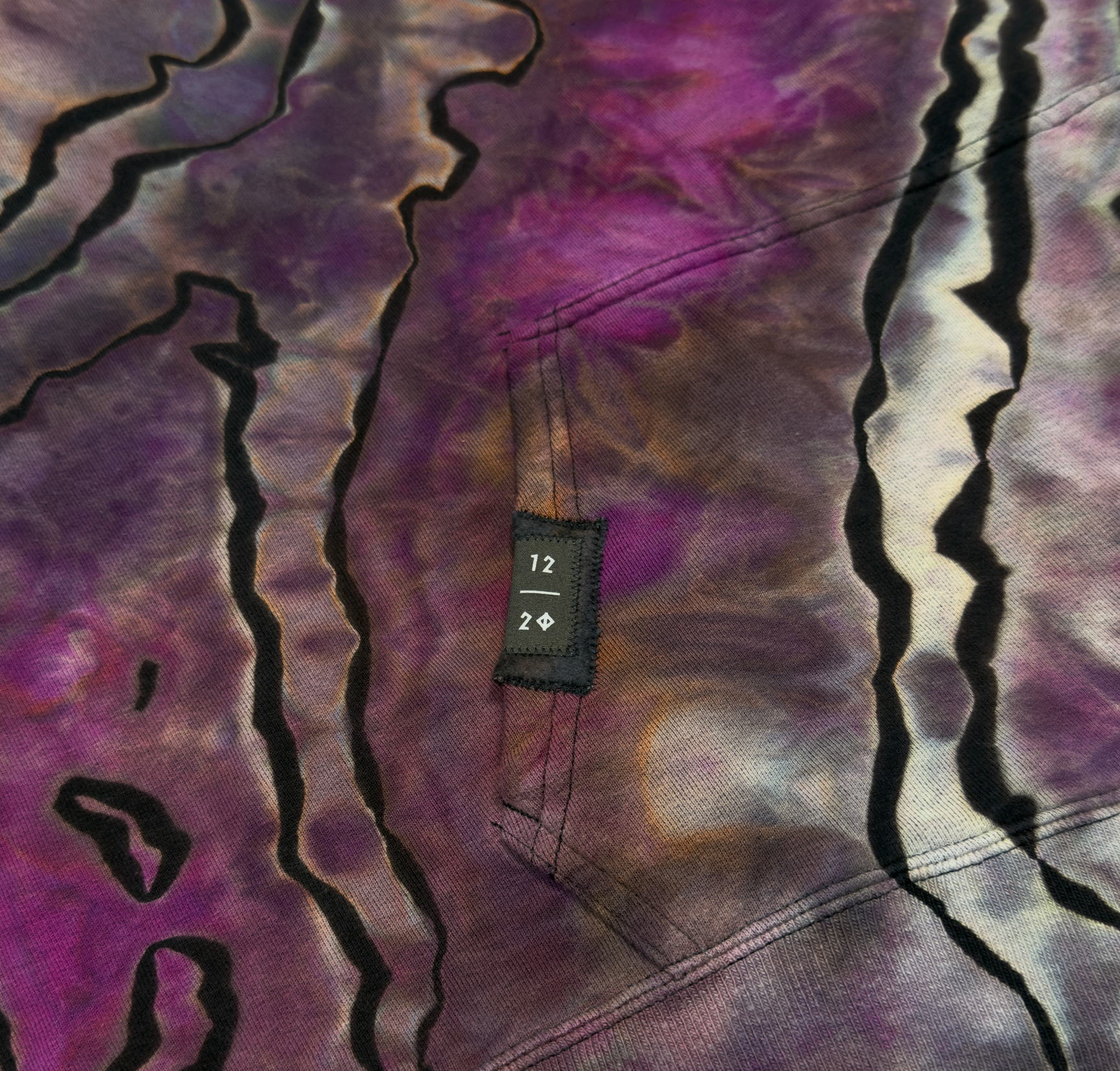 12/20 PURPLE PALACE - Ride Me Dyes Hoodie (XL)