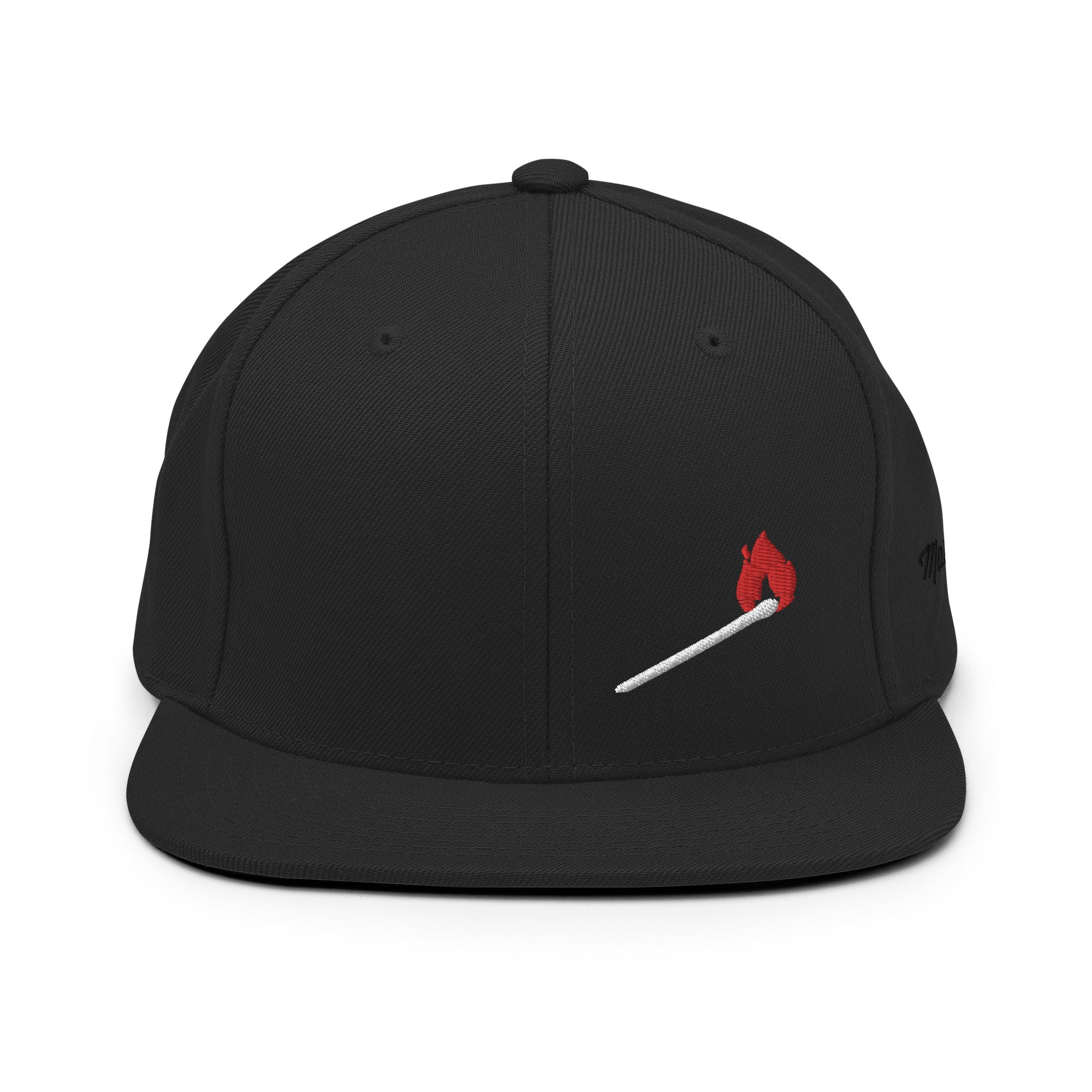Light it Up - Flat Brim Wool Blend Snapback