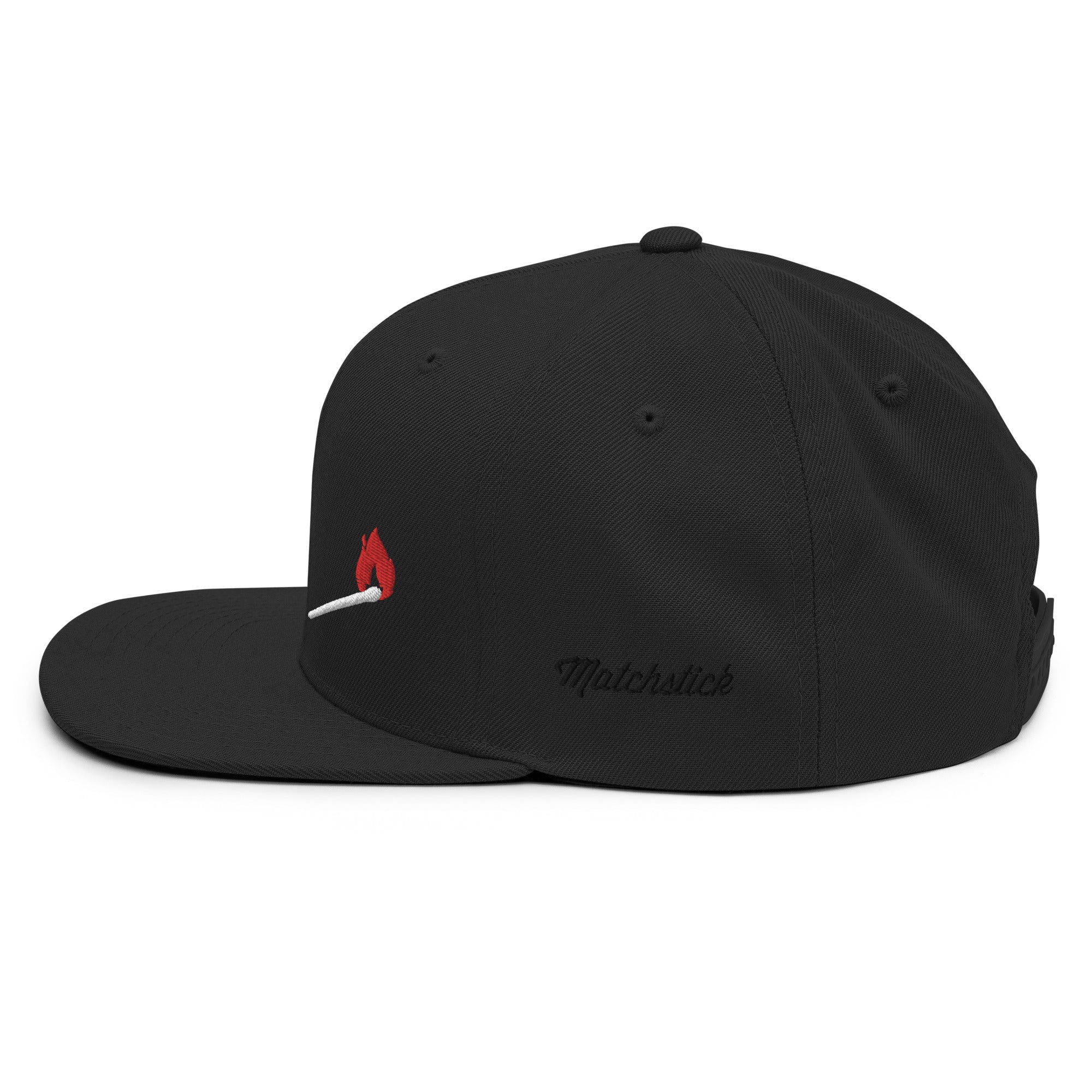 Light it Up - Flat Brim Wool Blend Snapback