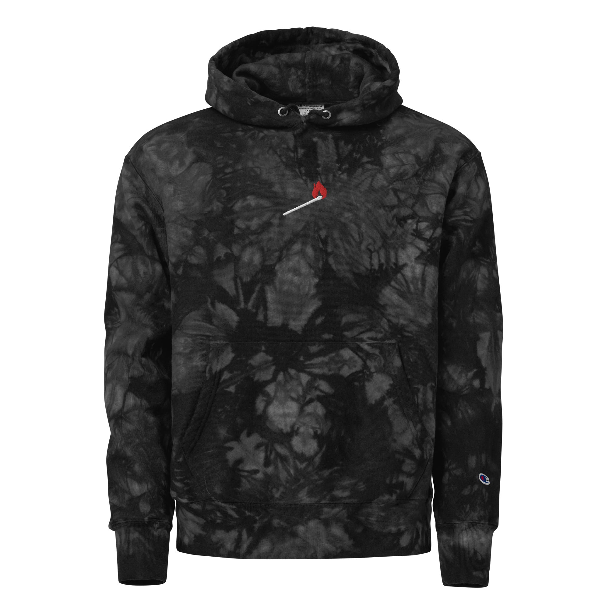 Light It Up - Champion tie-dye hoodie