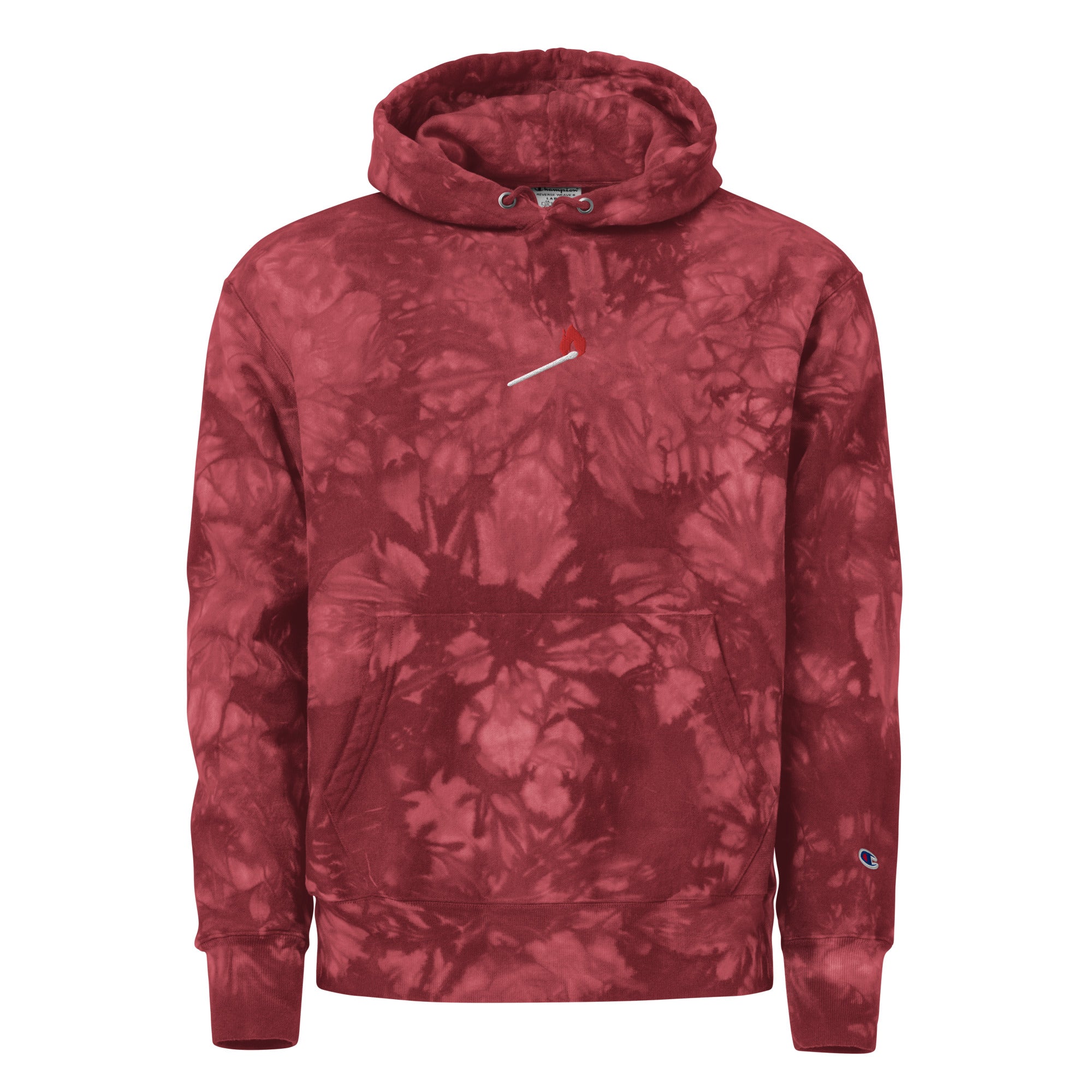 Light It Up - Champion tie-dye hoodie