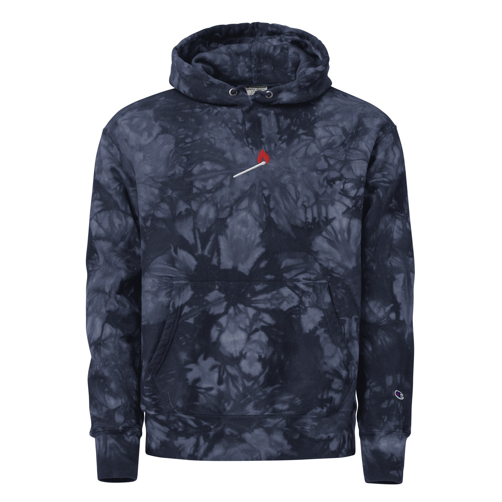 Light It Up - Champion tie-dye hoodie