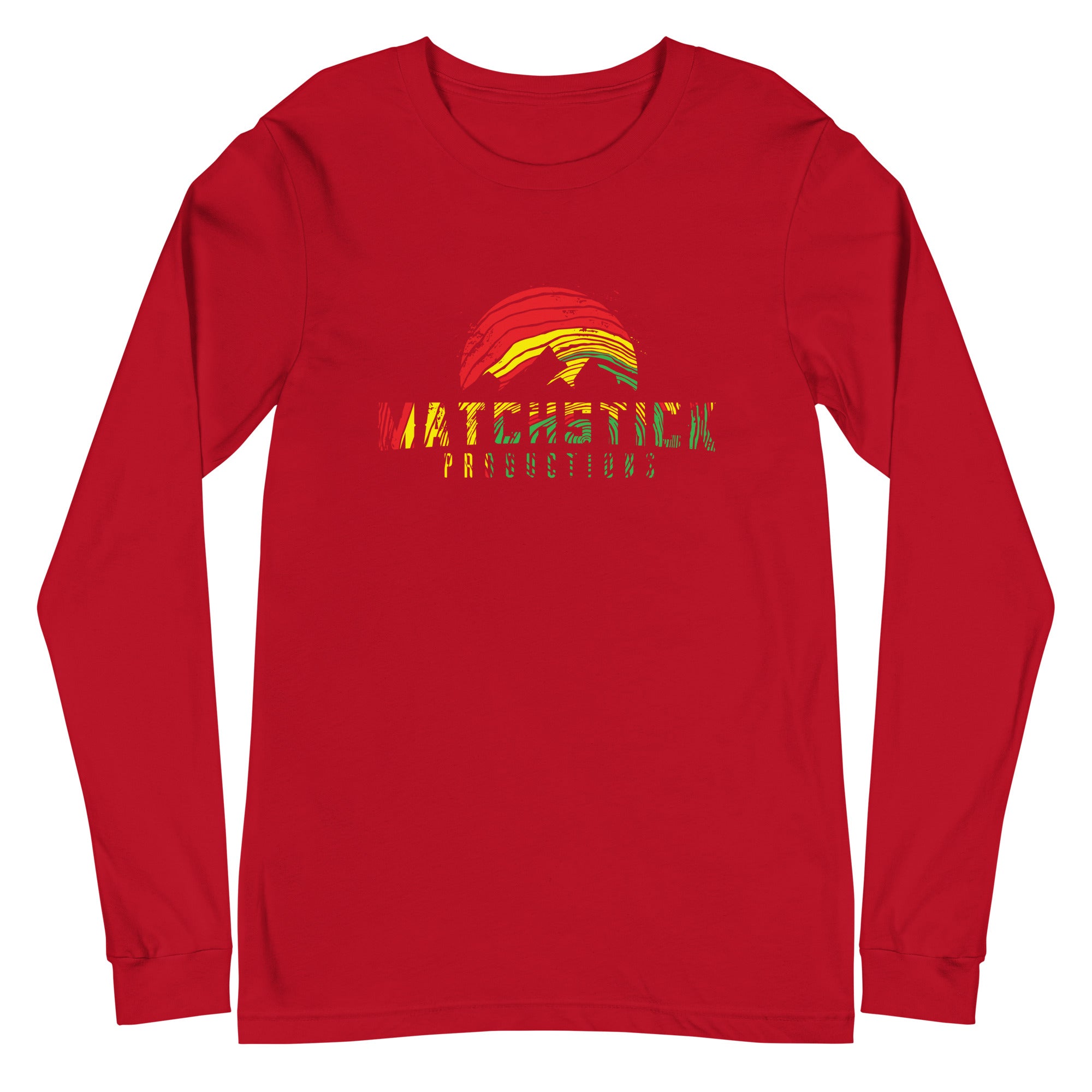 Wood Print - Unisex Long Sleeve Tee