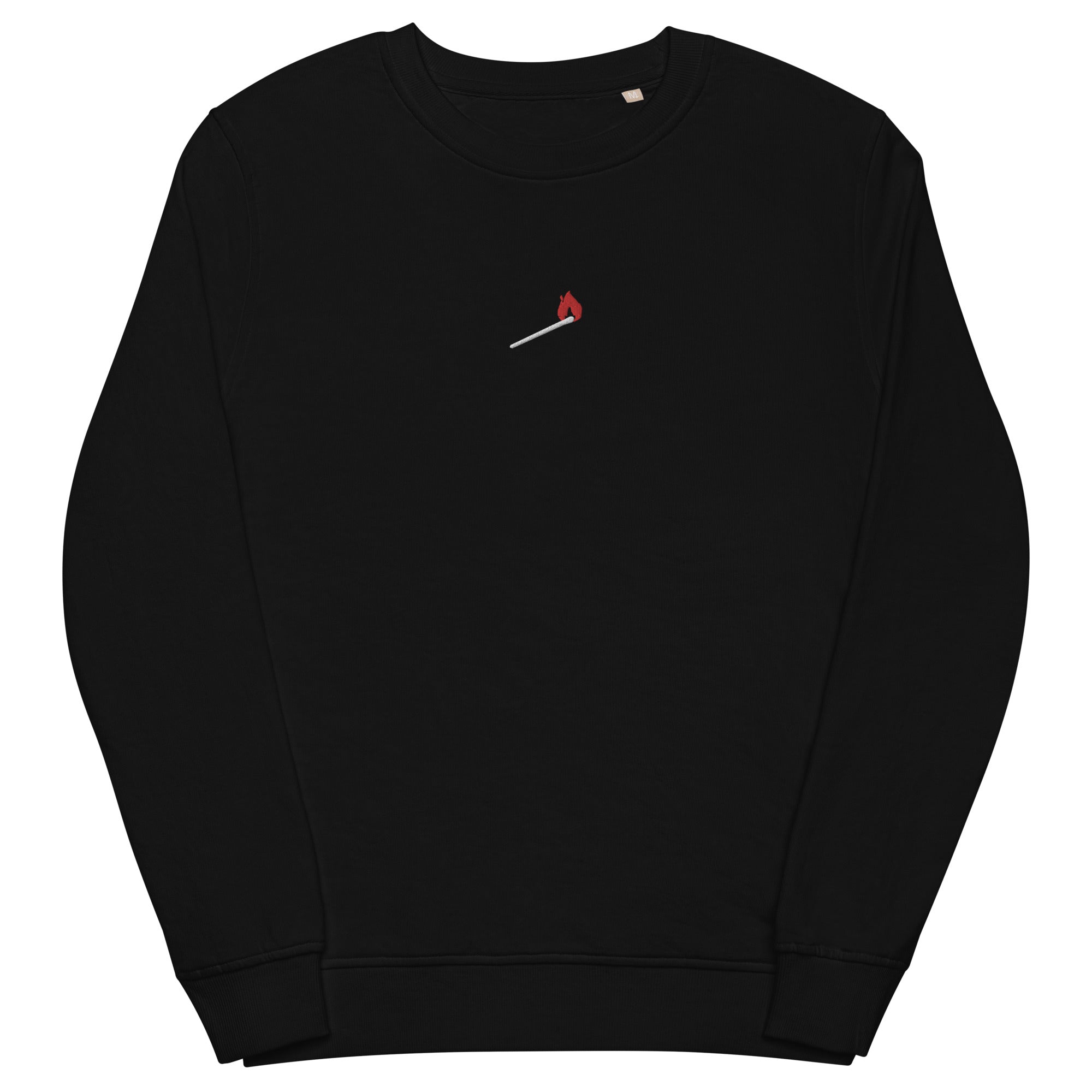 Light it Up - Embroidered Unisex organic sweatshirt