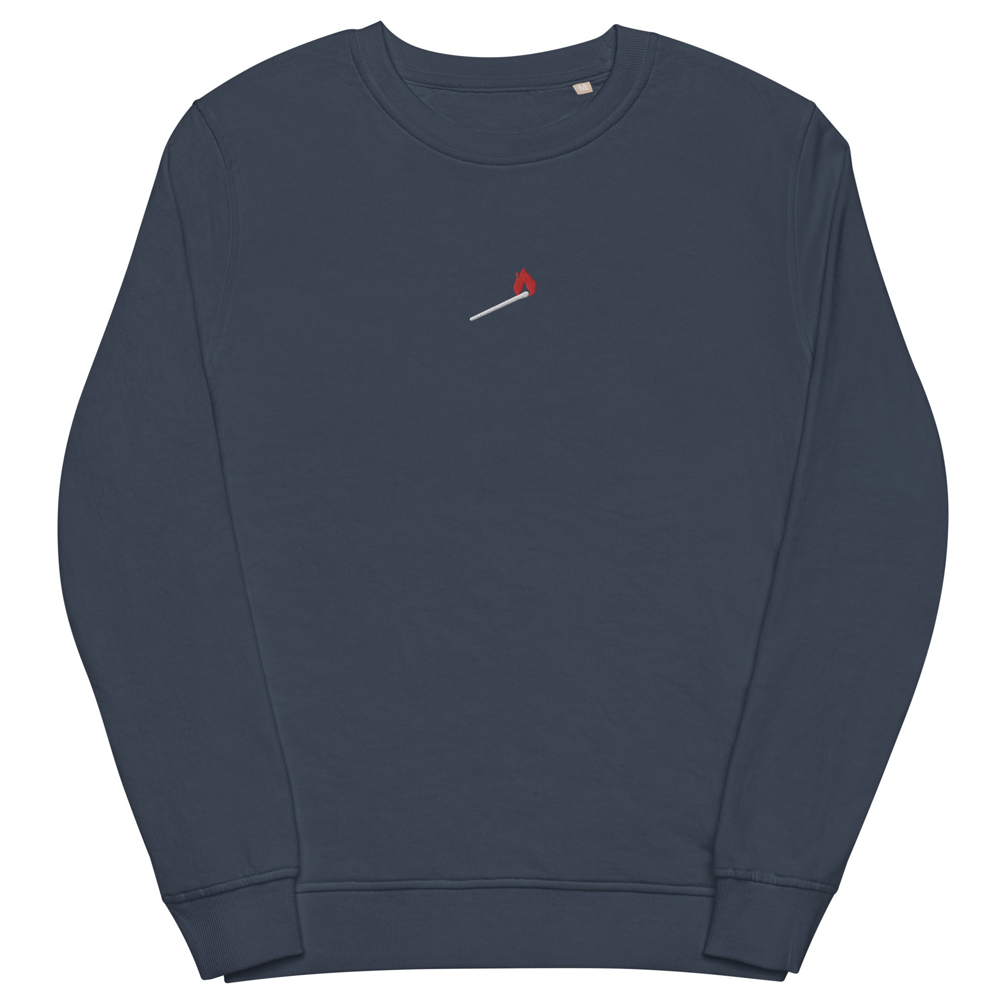 Light it Up - Embroidered Unisex organic sweatshirt