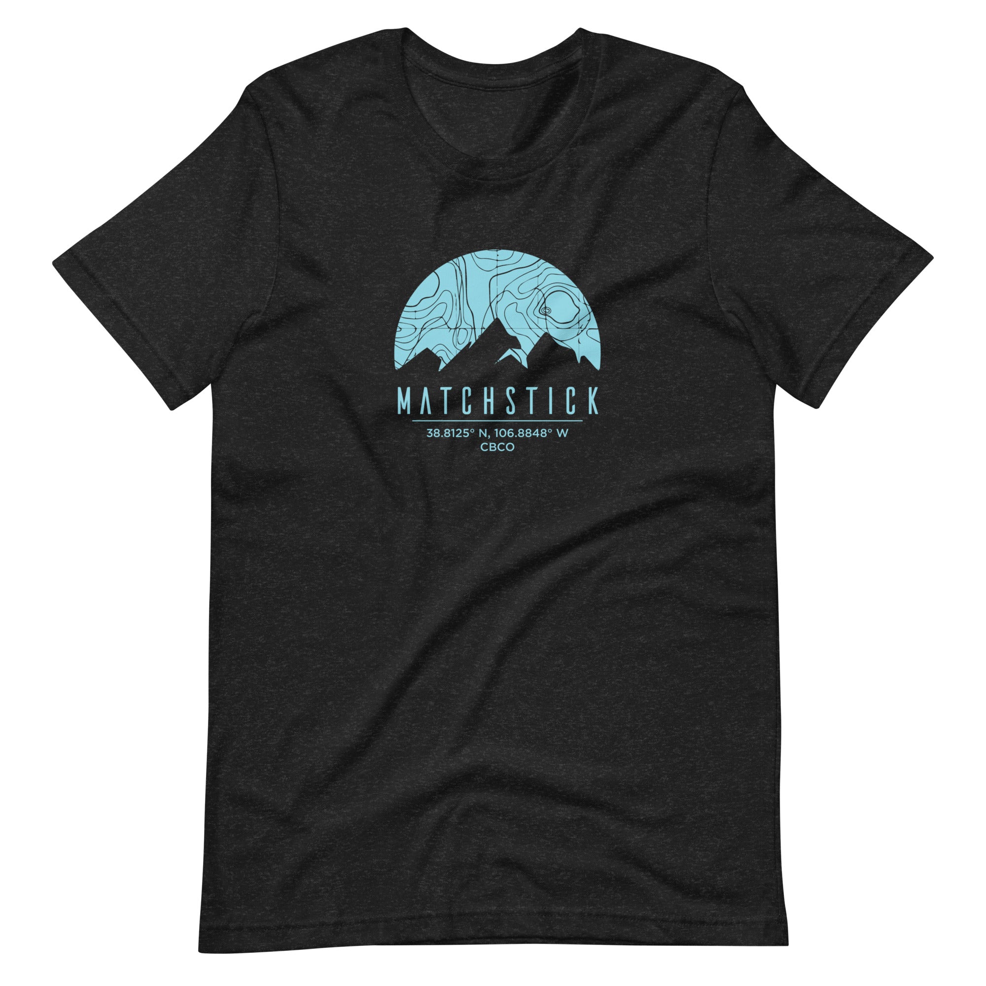 Mountain Topo - Unisex t-shirt