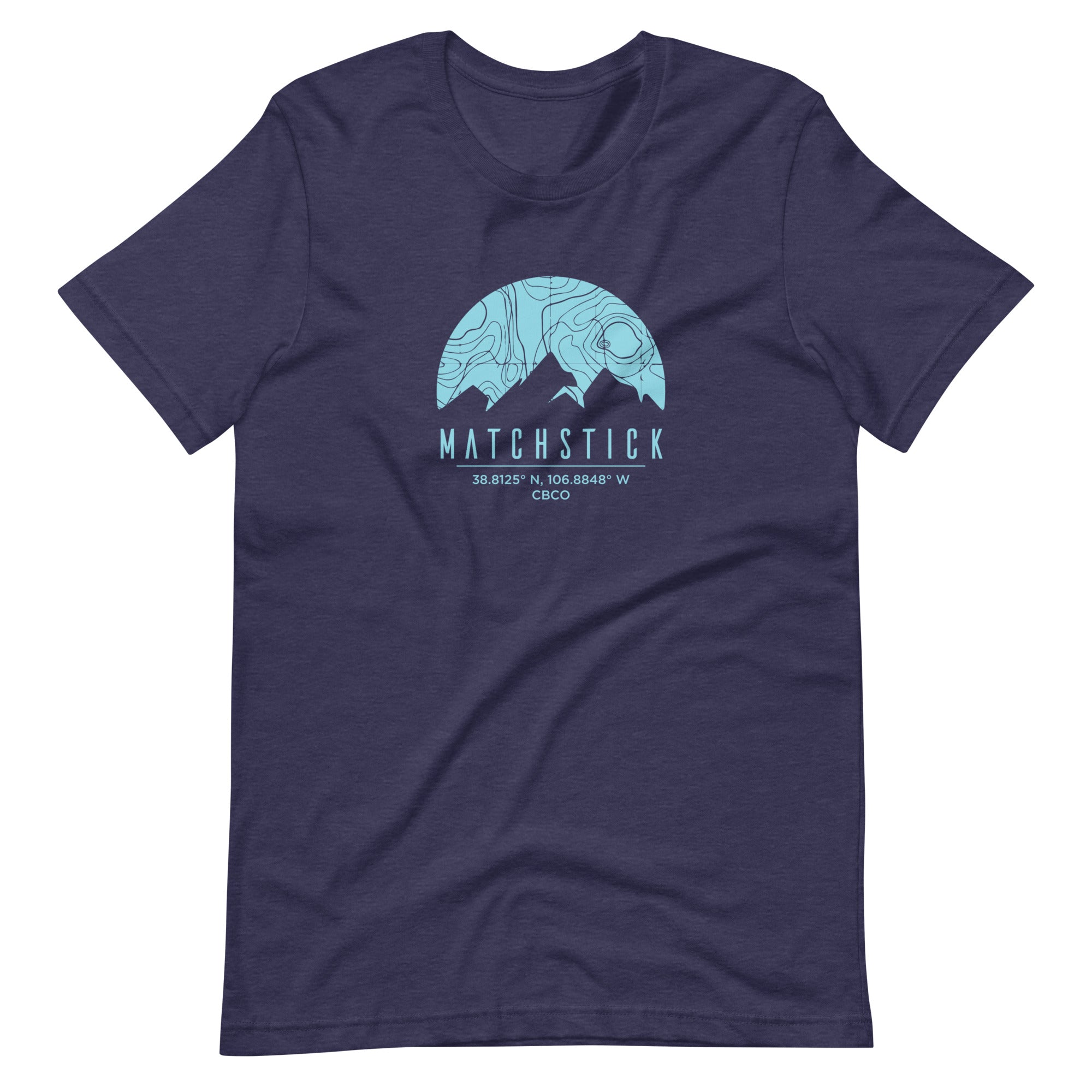 Mountain Topo - Unisex t-shirt