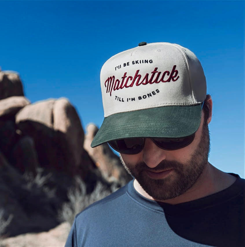 I'll Be Skiing Till I'm Bones 5-Panel Cap