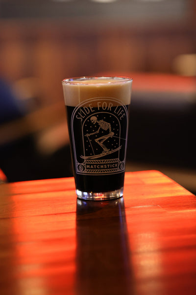 Slide for Life - Shaker pint glass