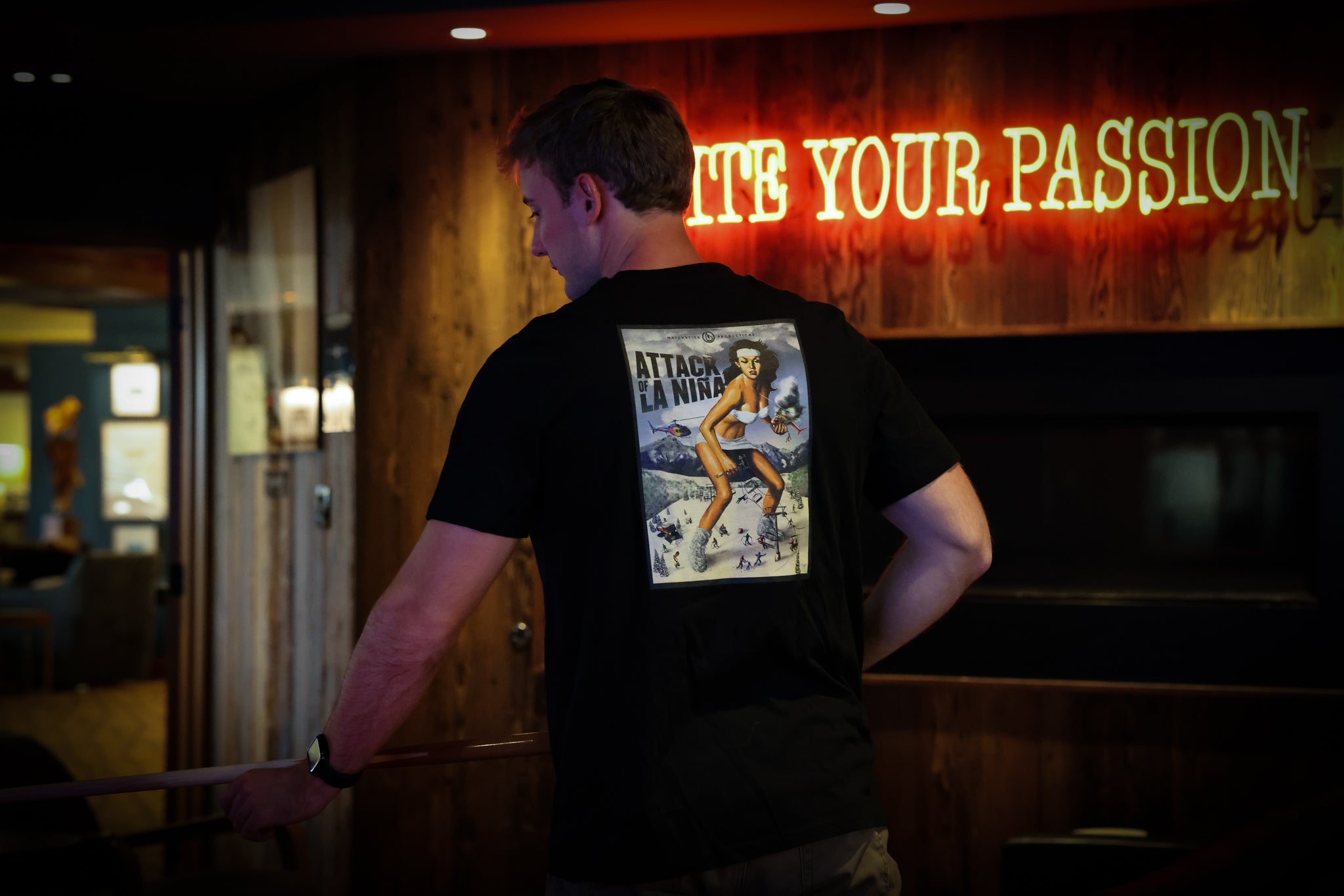 Attack of La Niña - Unisex organic t-shirt