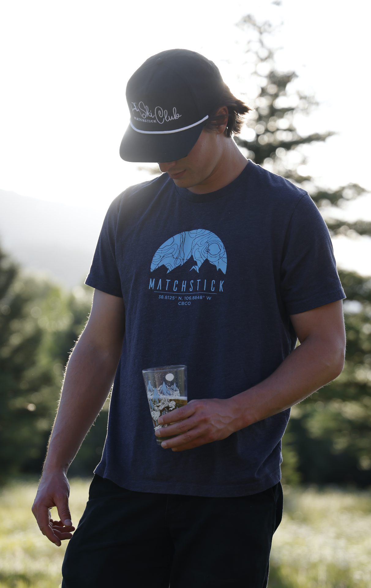 Mountain Topo - Unisex t-shirt