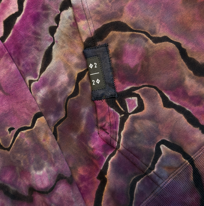 2/20 PURPLE PALACE - Ride Me Dyes Hoodie (2XL)