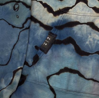 6/20 POLAR VORTEX - Ride Me Dyes Hoodie (L)