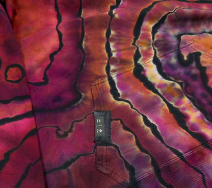 13/20 AFTER THE SNOWFALL - Ride Me Dyes Hoodie (XL)