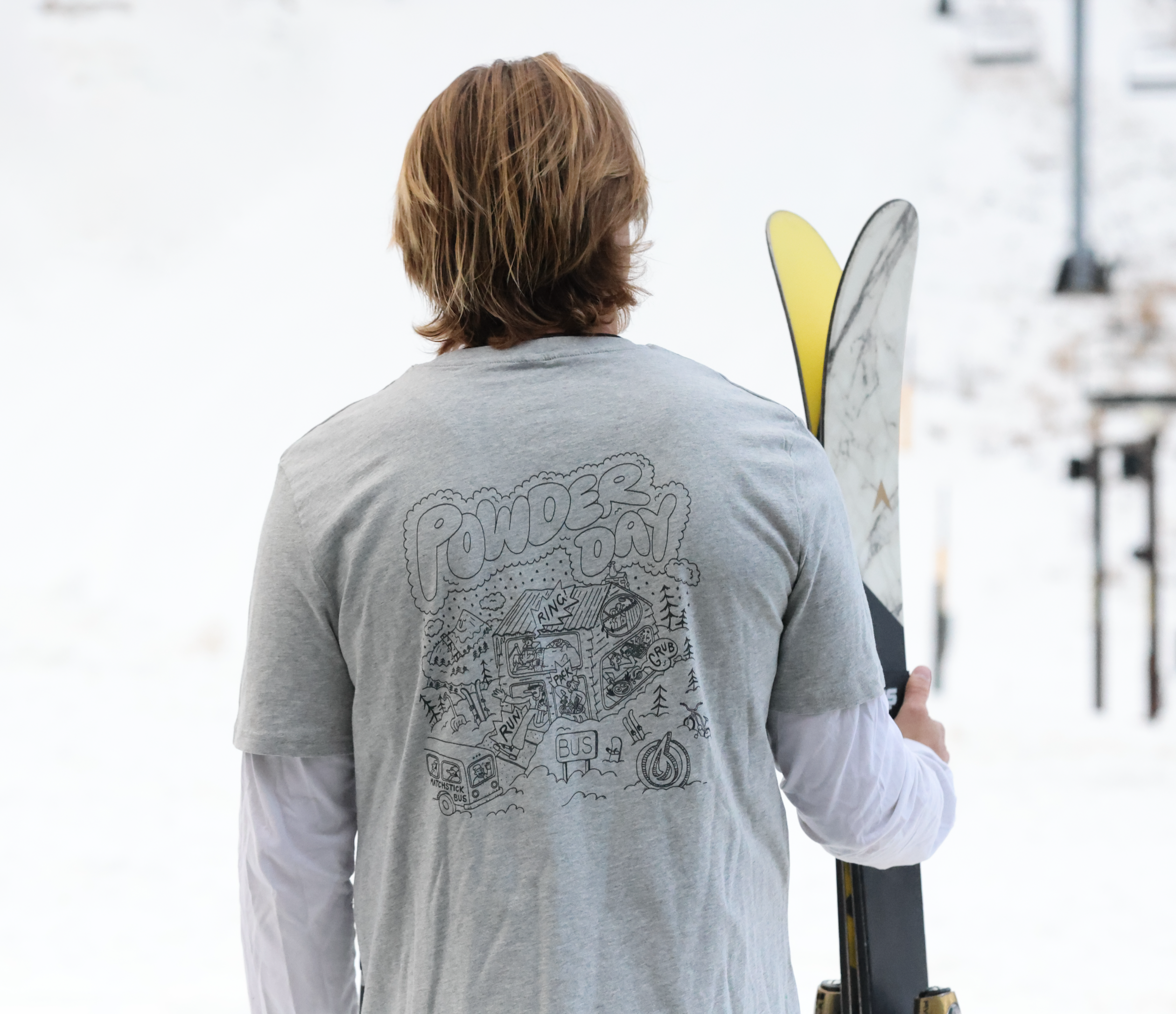 Matchstick X Lukey Collab Unisex Organic t-shirt