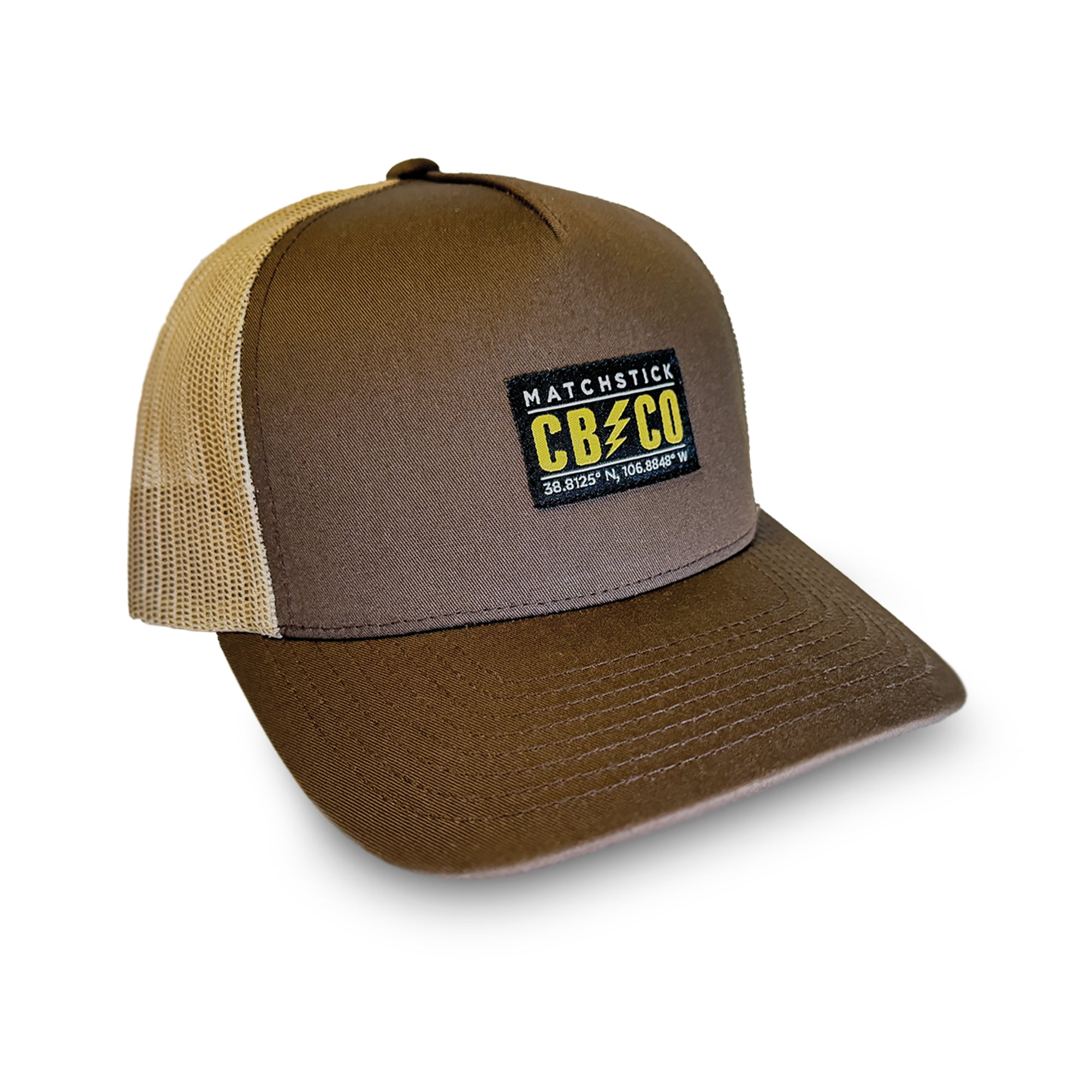 CBCO Classic Snapback Trucker - Brown/Khaki