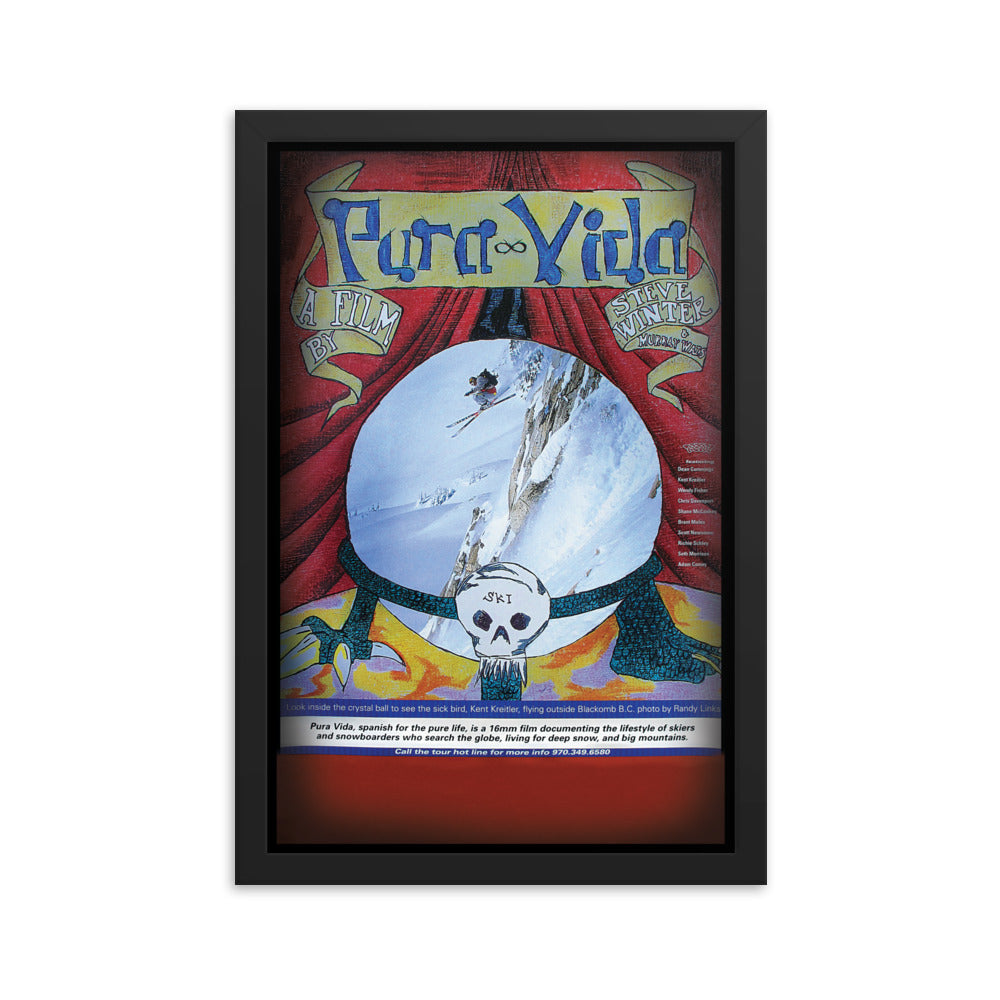 Pura Vida - Framed Print (1997)