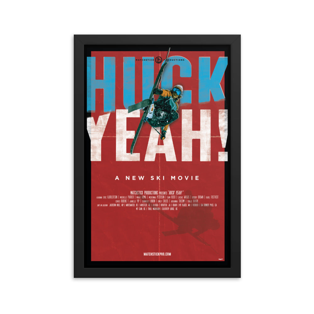 Huck Yeah - Framed Print (2020)