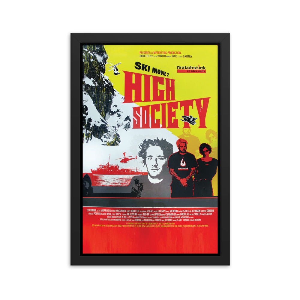 Ski Movie II: High Society - Framed Print (2001)