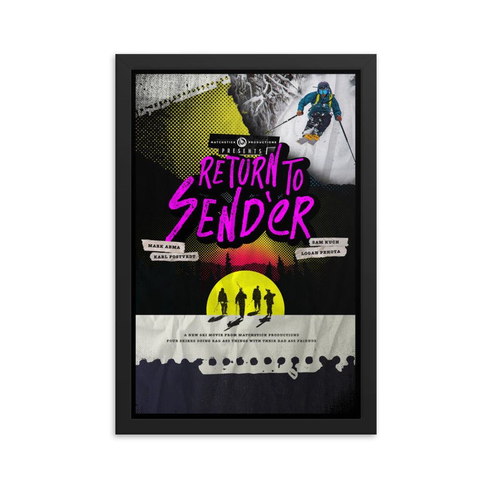 Return To Sender - Framed Print (2019)