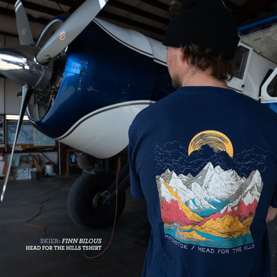 Head for the Hills - Unisex garment-dyed heavyweight t-shirt