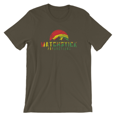 Wood Print - Short-Sleeve Unisex T-Shirt