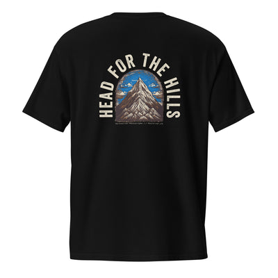 Head for the Hills - Pocket t-shirt Unisex garment-dyed