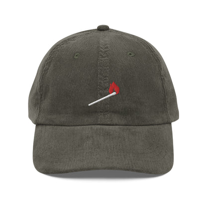 Light it Up - Vintage corduroy cap