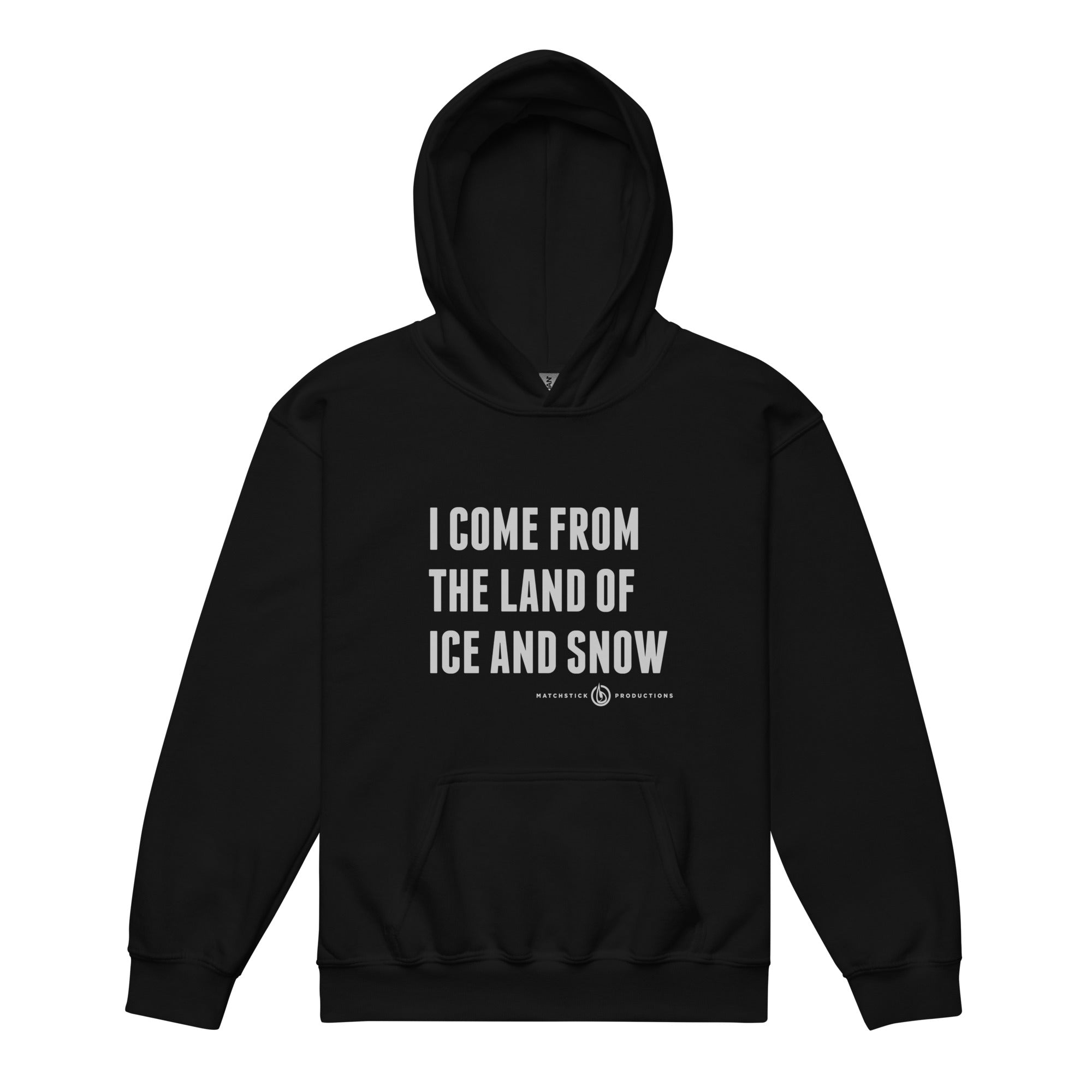 Land of Ice and Snow - Youth heavy blend hoodie