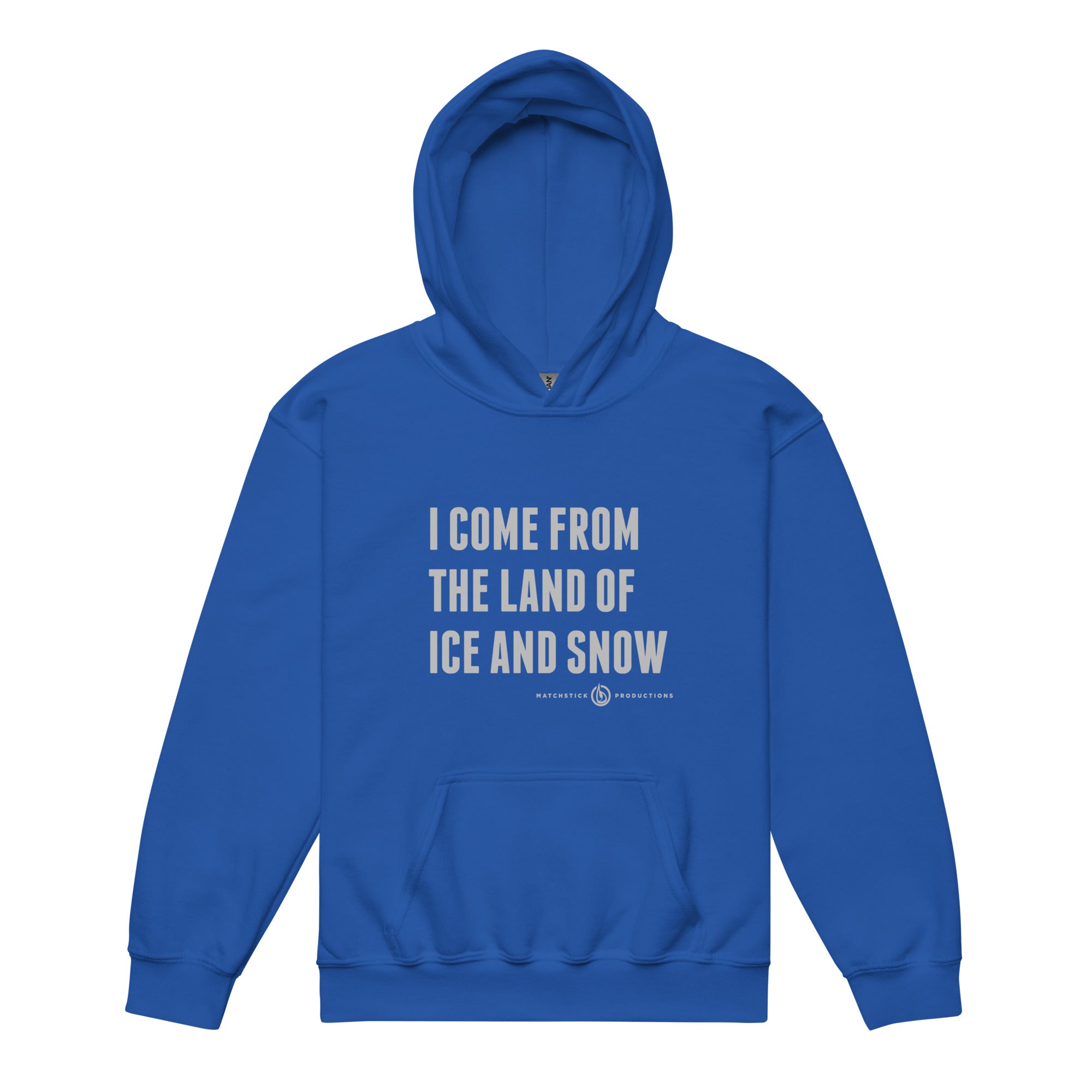 Land of Ice and Snow - Youth heavy blend hoodie